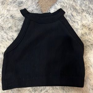 Aerie seem less high neck bra top
